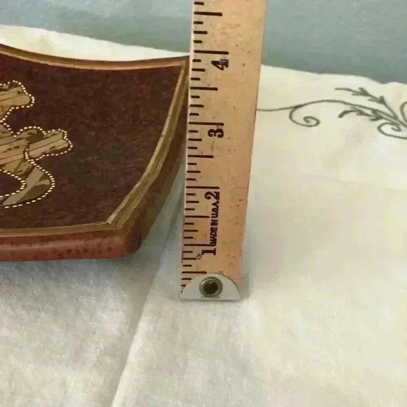 VTG bearded dragon alligator lizard etc southwest trinket dish - Picture 6 of 6